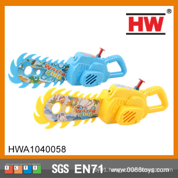 2015 Hot Selling funny chainsaw water gun toy promotional toys for kids